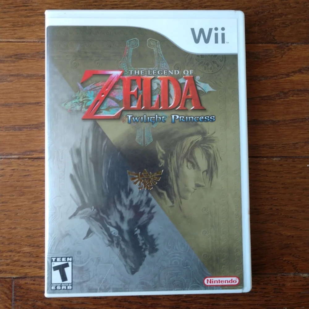 The Legend of Zelda Twilight Princess Nintendo Wii Game Manual CIB